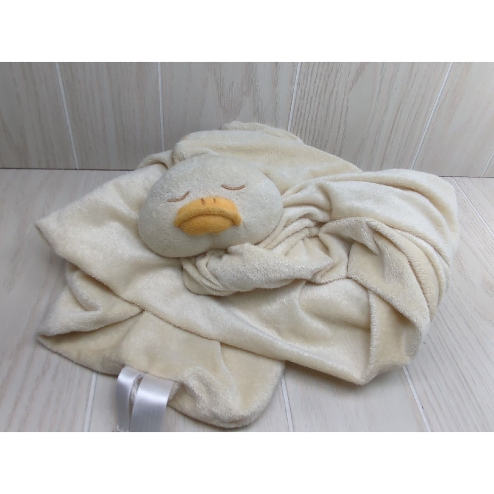 Angel Dear plush yellow duck LARGE Baby Security Blanket Lovey